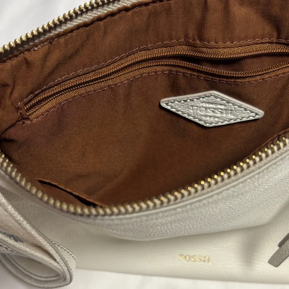 Fossil Cream Crossbody Bag - Picture 3 of 5